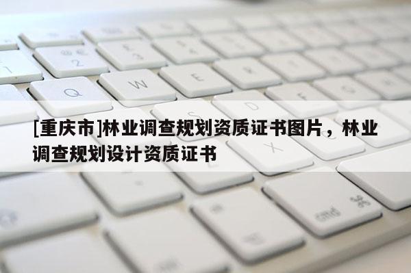 [重慶市]林業(yè)調(diào)查規(guī)劃資質(zhì)證書圖片，林業(yè)調(diào)查規(guī)劃設(shè)計資質(zhì)證書